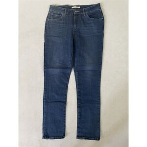 Levi's 31 Classic Mid Rise Skinny Dark Stretch Denim Womens Jeans‎